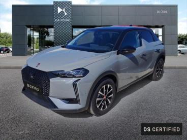 DS CERTIFIED Ds Ds 3 1.2 Puretech 130ch Performance Line Automatique occasion certifiée - Citadine Essence Gris Laqué (m) - Toit Noir - Nimes - 3637950_1