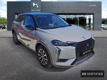 DS CERTIFIED Ds Ds 3 1.2 Puretech 130ch Performance Line Automatique occasion certifiée - Citadine Essence Gris Laqué (m) - Toit Noir - Nimes - 3637950_3