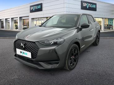 DS CERTIFIED Ds Ds 3 Crossback Puretech 130 Eat8 Performance Line occasion certifiée - Citadine Essence Gris - Nanterre - 3644929_1