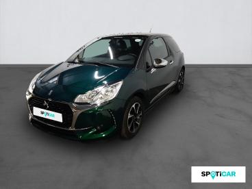 SPOTICAR Ds Ds 3 Puretech 110ch So Chic S&s Occasion - Citadine Essence Vert Saphir (n) - Toit Noir Onyx - Limoges - 1203646456_1