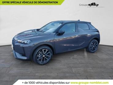DS CERTIFIED Ds Ds 3 1.2 Hybride 145ch Edition France occasion certifiée - Citadine Hybride Gris Artense (m) - Toit Noir - Sance - 3647880_1