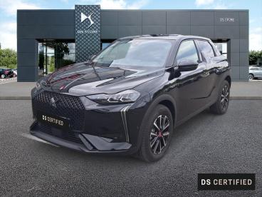 DS CERTIFIED Ds Ds 3 1.2 Puretech 130ch Performance Line Automatique occasion certifiée - Citadine Essence Noir Perla Nera (n) - Toit Gris Carat - Sance - 3649154_1