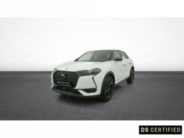 DS CERTIFIED Ds Ds 3 Crossback Puretech 130 Eat8 Performance Line+ occasion certifiée - Citadine Essence Blanc - Vienne - 3650727_1