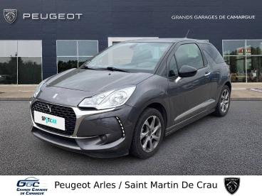 SPOTICAR Ds Ds 3 Puretech 110 S&s Bvm5 So Chic Occasion - Citadine Essence Gris - Arles - 1203650887_1