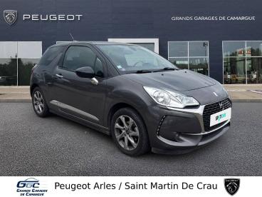 SPOTICAR Ds Ds 3 Puretech 110 S&s Bvm5 So Chic Occasion - Citadine Essence Gris - Arles - 1203650887_3