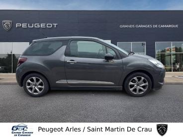 SPOTICAR Ds Ds 3 Puretech 110 S&s Bvm5 So Chic Occasion - Citadine Essence Gris - Arles - 1203650887_4