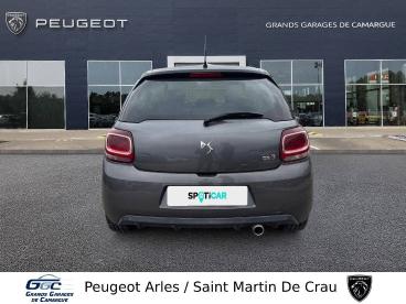 SPOTICAR Ds Ds 3 Puretech 110 S&s Bvm5 So Chic Occasion - Citadine Essence Gris - Arles - 1203650887_5