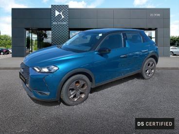DS CERTIFIED Ds Ds 3 Crossback Bluehdi 130 S&s Eat8 Business occasion certifiée - Citadine Diesel Bleu - Tours - 3652369_1