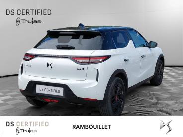 DS CERTIFIED Ds Ds 3 E-tense Performance Line+ occasion certifiée - Citadine Electrique Blanc - Gazeran - 3656008_5
