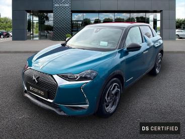 DS CERTIFIED Ds Ds 3 Crossback Puretech 130 Eat8 Grand Chic occasion certifiée - Citadine Essence Bleu - Saint Nazaire - 3657981_1