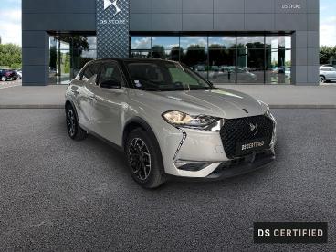 DS CERTIFIED Ds Ds 3 Crossback Puretech 100 Bvm6 So Chic occasion certifiée - Citadine Essence Gris - La Valette Du Var - 3659062_1