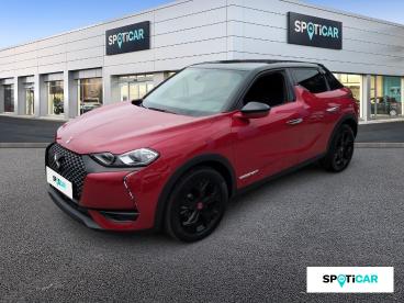 DS CERTIFIED Ds Ds 3 Crossback Puretech 130 Eat8 Performance Line occasion certifiée - Citadine Essence Rouge - Frejus - 3664461_1