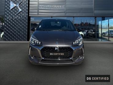 DS CERTIFIED Ds Ds 3 Puretech 110ch Be Chic Automatique occasion certifiée - Citadine Essence Gris Platinium (m) - Toit Noir Onyx - Orange - 3665831_2