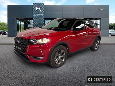 DS CERTIFIED Ds Ds 3 Crossback E-tense Chic occasion certifiée - Citadine Electrique Rouge - St Etienne - 3666529_1