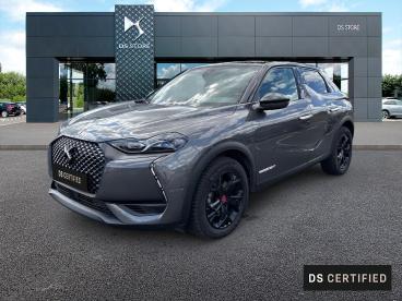 DS CERTIFIED Ds Ds 3 Crossback Puretech 130 Eat8 Performance Line occasion certifiée - Citadine Essence Gris - La Roche Sur Yon - 3669346_1