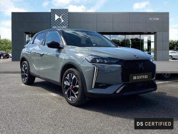 DS CERTIFIED Ds Ds 3 Crossback Puretech 130 Eat8 Performance Line+ occasion certifiée - Citadine Essence Gris - Mont De Marsan - 3678299_3