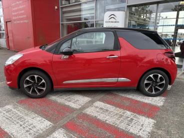 SPOTICAR Ds Ds 3 Puretech 82ch So Chic Occasion - Citadine Essence Rouge Aden (o) - Toit Noir Onyx - Ploemeur - 1203681763_2