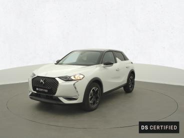DS CERTIFIED Ds Ds 3 Crossback Puretech 130 Eat8 Connected Chic occasion certifiée - Citadine Essence Blanc - La Rochelle - 3683292_1