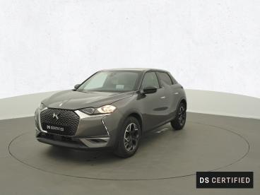 DS CERTIFIED Ds Ds 3 Crossback Puretech 130 Eat8 Connected Chic occasion certifiée - Citadine Essence Gris - La Rochelle - 3683295_1