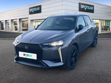 DS CERTIFIED Ds Ds 3 E-tense 156ch Performance Line + occasion certifiée - Citadine Electrique Gris Platinium (m) - Toit Noir - Saint Lo - 3690118_1