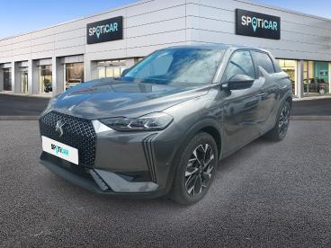 DS CERTIFIED Ds Ds 3 E-tense 156ch Rivoli occasion certifiée - Citadine Electrique Gris Platinium (m) - Saint Lo - 3690177_1