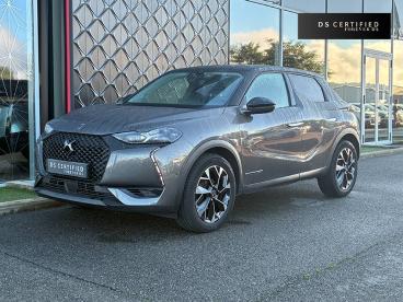DS CERTIFIED Ds Ds 3 Crossback Puretech 130 Eat8 Louvre occasion certifiée - Citadine Essence Gris - Lescar - 3694024_1
