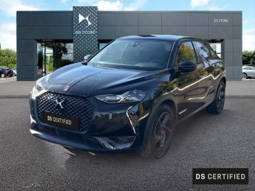 DS CERTIFIED Ds Ds 3 Crossback Puretech 130 Eat8 Performance Line+ occasion certifiée - Citadine Essence Noir - Cholet - 3694606_1