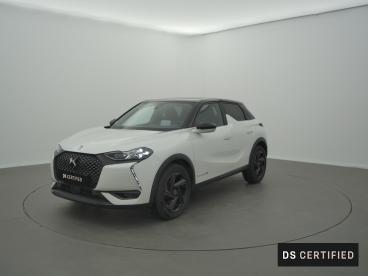 DS CERTIFIED Ds Ds 3 Crossback Puretech 130 Eat8 Performance Line+ occasion certifiée - Citadine Essence Blanc - La Rochelle - 3695529_1