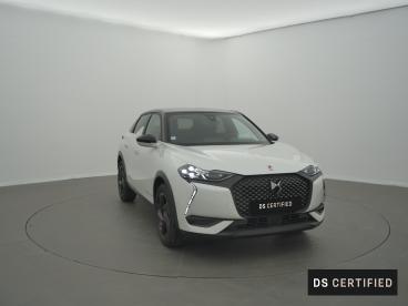 DS CERTIFIED Ds Ds 3 Crossback Puretech 130 Eat8 Performance Line+ occasion certifiée - Citadine Essence Blanc - La Rochelle - 3695529_3