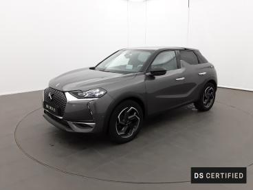 DS CERTIFIED Ds Ds 3 Crossback Puretech 130 Eat8 Grand Chic occasion certifiée - Citadine Essence Gris - La Rochelle - 3700101_1