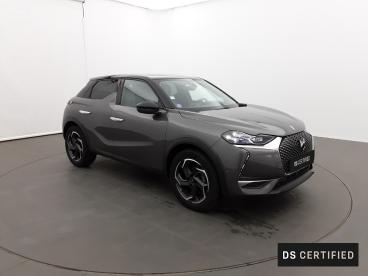 DS CERTIFIED Ds Ds 3 Crossback Puretech 130 Eat8 Grand Chic occasion certifiée - Citadine Essence Gris - La Rochelle - 3700101_3