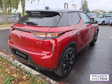 DS CERTIFIED Ds Ds 3 E-tense Rivoli occasion certifiée - Citadine Electrique Rouge - Tours - 3704933_3