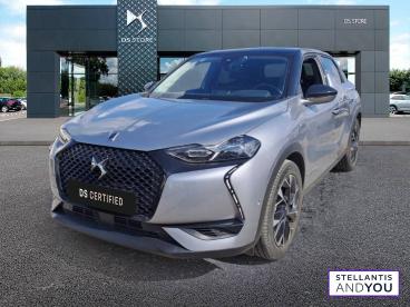 DS CERTIFIED Ds Ds 3 Crossback E-tense Louvre occasion certifiée - Citadine Electrique Gris - Tours - 3704935_1