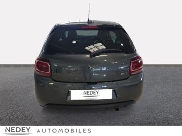 SPOTICAR Ds Ds 3 Puretech 82ch So Chic Occasion - Citadine Essence Gris Aluminium (m) - Toit Noir Onyx - Voujeaucourt - 1203705701_5