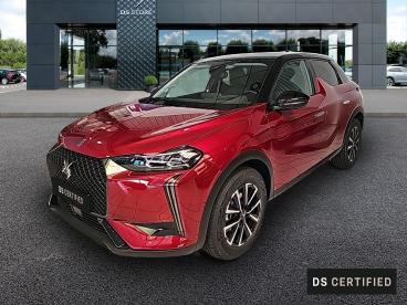 DS CERTIFIED Ds Ds 3 1.2 Hybride 136ch Bastille Automatique occasion certifiée - Citadine Hybride Rouge Diva (n) - Toit Noir - Pontoise - 3706168_1