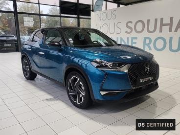 DS CERTIFIED Ds Ds 3 Crossback Puretech 130 Eat8 Grand Chic occasion certifiée - Citadine Essence Bleu - Amiens - 3708584_3