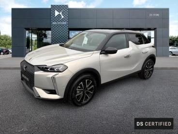 DS CERTIFIED Ds Ds 3 1.2 Hybride 145ch Pallas Ligne Business occasion certifiée - Citadine Hybride Cristal Pearl (n) - Toit Noir - Toulouse - 3713743_1