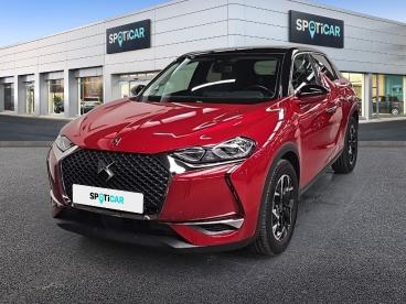 DS CERTIFIED Ds Ds 3 Crossback Puretech 100 Bvm6 Connected Chic occasion certifiée - Citadine Essence Rouge - St Etienne - 3718029_1