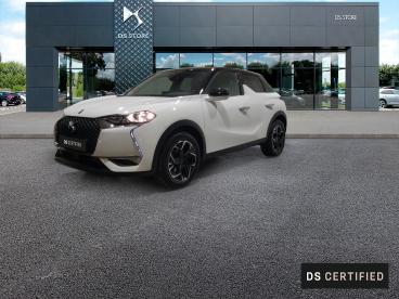 DS CERTIFIED Ds Ds 3 Crossback Puretech 100 Bvm6 Connected Chic occasion certifiée - Citadine Essence Blanc - Cesson Sevigne - 3718366_1