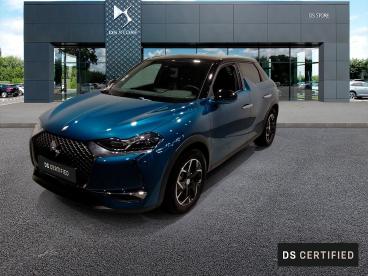 DS CERTIFIED Ds Ds 3 Crossback E-tense Connected Chic occasion certifiée - Citadine Electrique Bleu - Reze - 3720301_1