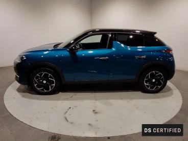 DS CERTIFIED Ds Ds 3 Crossback E-tense Connected Chic occasion certifiée - Citadine Electrique Bleu - Reze - 3720301_2