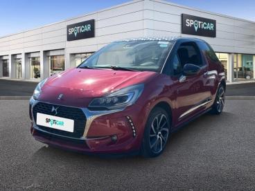 DS CERTIFIED Ds Ds 3 Puretech 110ch Forever Automatique occasion certifiée - Citadine Essence Rouge Rubi (n) - Toit Noir Onyx - Nimes - 3722236_1