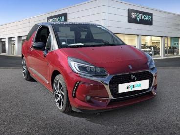 DS CERTIFIED Ds Ds 3 Puretech 110ch Forever Automatique occasion certifiée - Citadine Essence Rouge Rubi (n) - Toit Noir Onyx - Nimes - 3722236_3