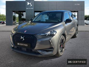 DS CERTIFIED Ds Ds 3 Crossback Bluehdi 110 Bvm6 Performance Line occasion certifiée - Citadine Diesel Gris - Ajaccio - 3722303_1