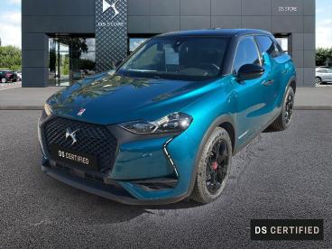DS CERTIFIED Ds Ds 3 Crossback Bluehdi 110 Bvm6 Performance Line occasion certifiée - Citadine Diesel Bleu - Ajaccio - 3722304_1