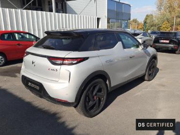 DS CERTIFIED Ds Ds 3 Crossback E-tense Performance Line+ occasion certifiée - Citadine Electrique Cristal Pearl - Les Ulis - 3725752_3