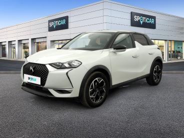 DS CERTIFIED Ds Ds 3 Crossback Puretech 130 Eat8 So Chic occasion certifiée - Citadine Essence Blanc - Nanterre - 3726177_1