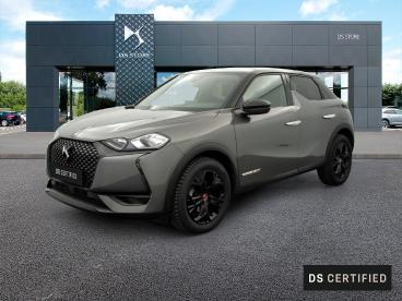 DS CERTIFIED Ds Ds 3 Crossback Puretech 100 Bvm6 Performance Line occasion certifiée - Citadine Essence Gris - Nanterre - 3726182_1