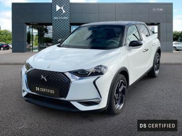 DS CERTIFIED Ds Ds 3 Crossback Bluehdi 130 Automatique Rivoli occasion certifiée - Citadine Diesel Blanc Banquise - St Doulchard - 3727416_1