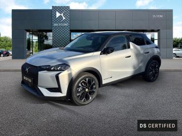 DS CERTIFIED Ds Ds 3 Hybride 145 E-dct6 Jules Verne occasion certifiée - Citadine Essence Beige - Cholet - 3732198_1